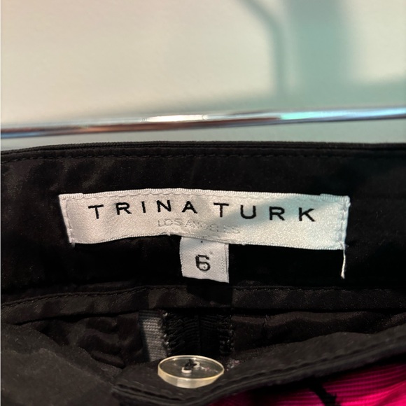 Trina Turk flower print cropped pants - Picture 3 of 4